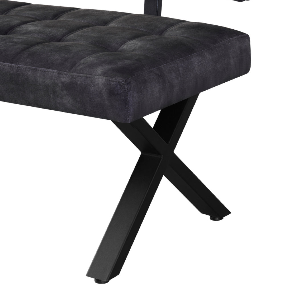 B-Ware Sitzbank KAREN, Anthrazit, 140cm