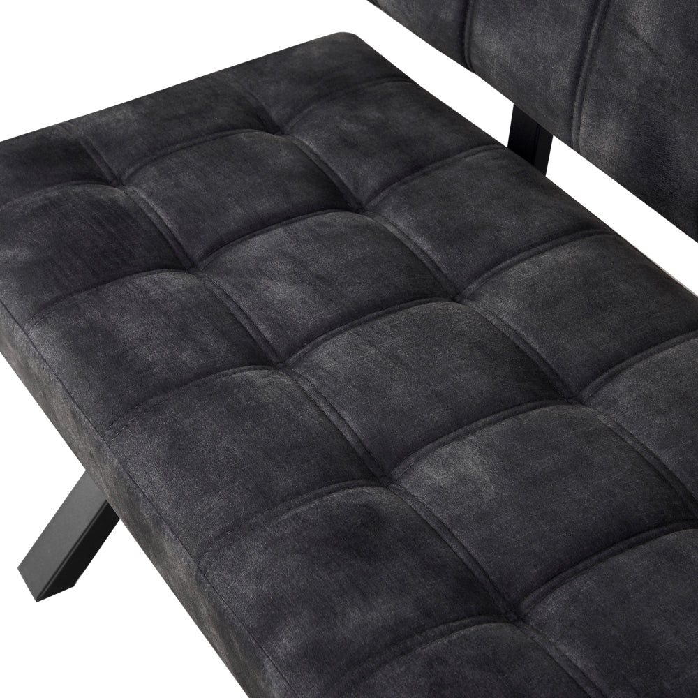B-Ware Sitzbank KAREN, Anthrazit, 140cm