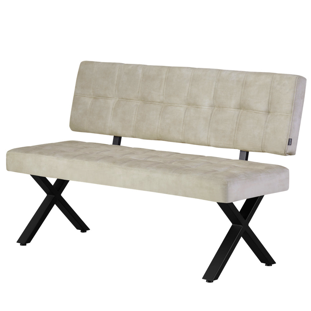 B-Ware Sitzbank KAREN, Grau, 140cm