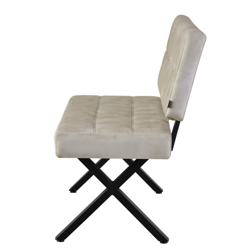 B-Ware Sitzbank KAREN, Grau, 140cm