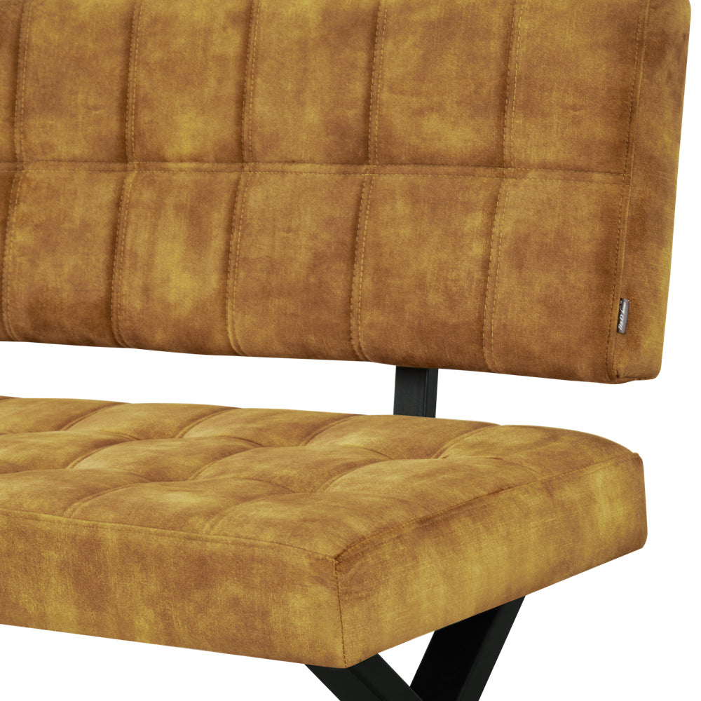B-Ware Sitzbank KAREN, Gelb, 160cm