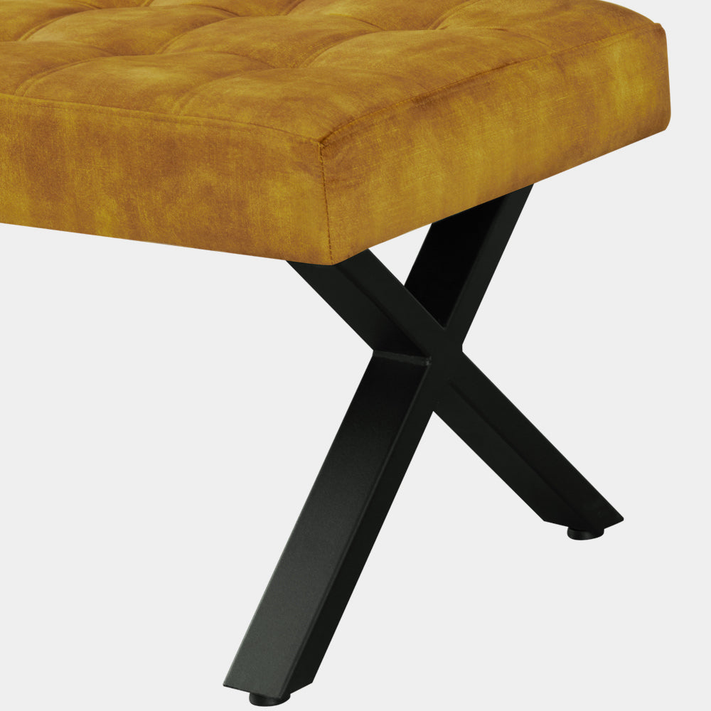 B-Ware Sitzbank KAREN, Gelb, 160cm