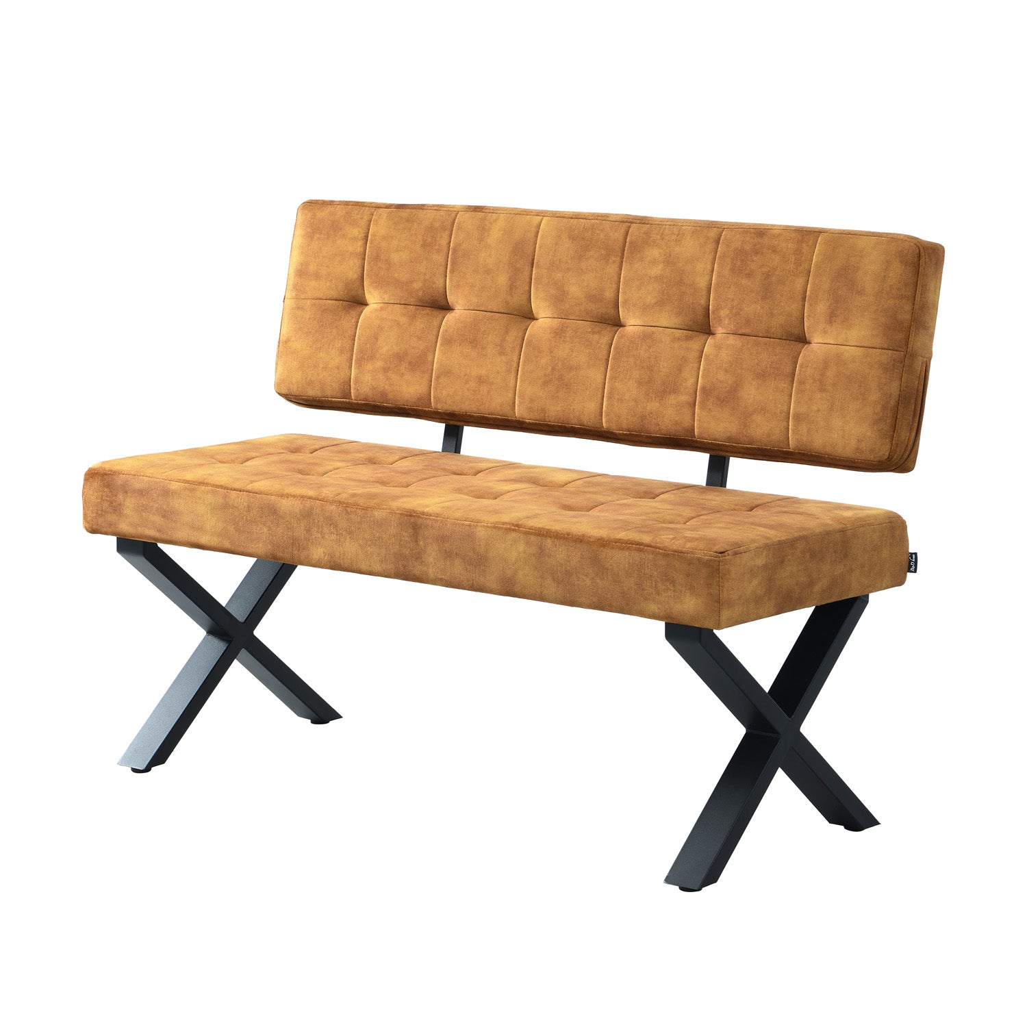Sitzbank KAREN – Esszimmerbank mit Rückenlehne & Metallgestell | B&D home