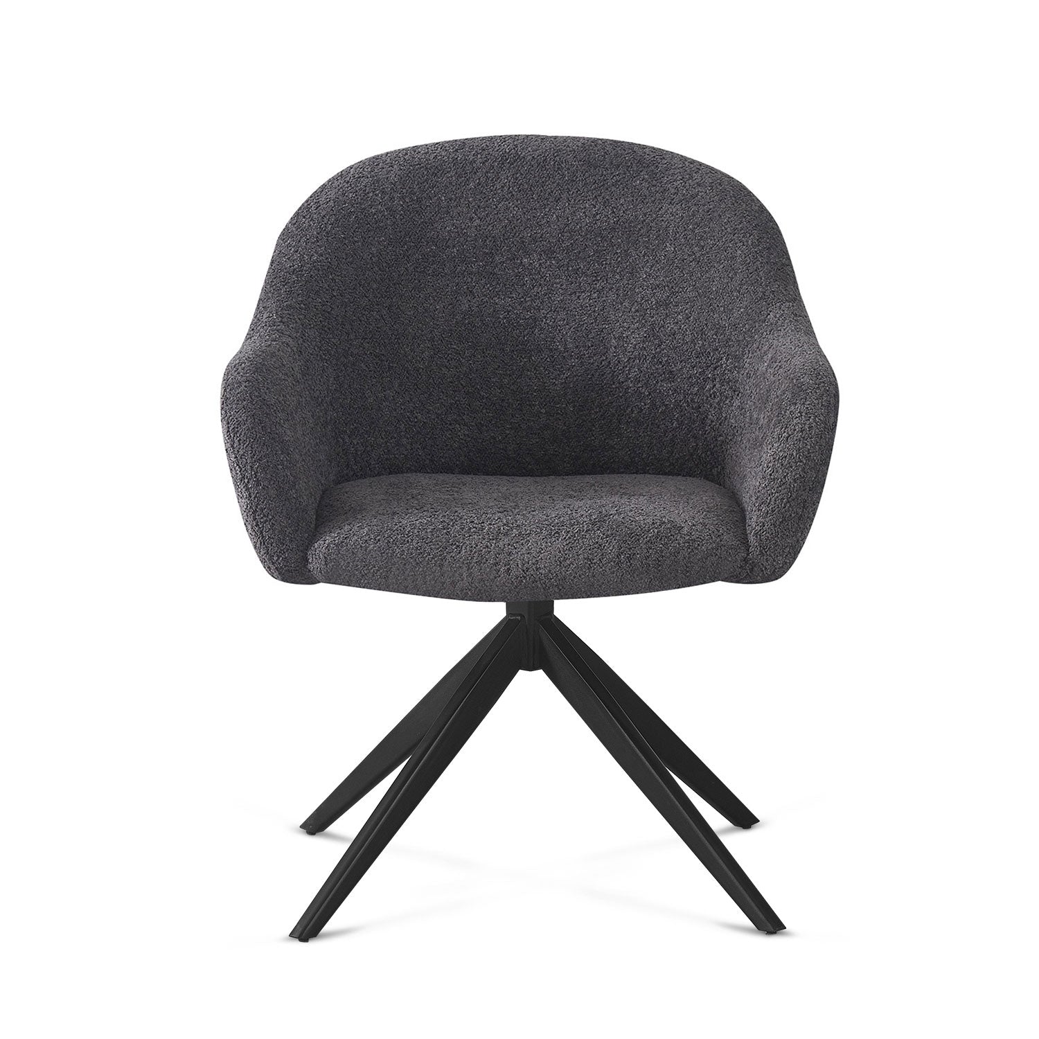 B-Ware Wohnzimmerstuhl LENA, Anthrazit | praktisch & modern | B&D home