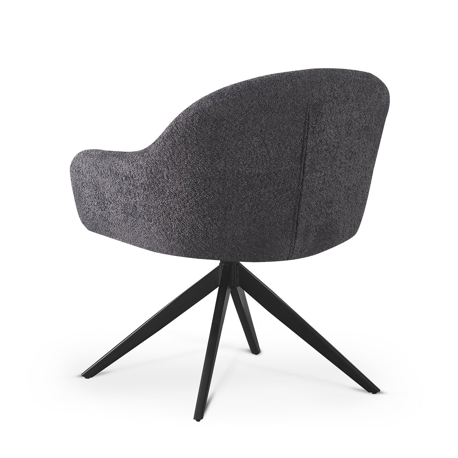B-Ware Wohnzimmerstuhl LENA, Anthrazit | praktisch & modern | B&D home