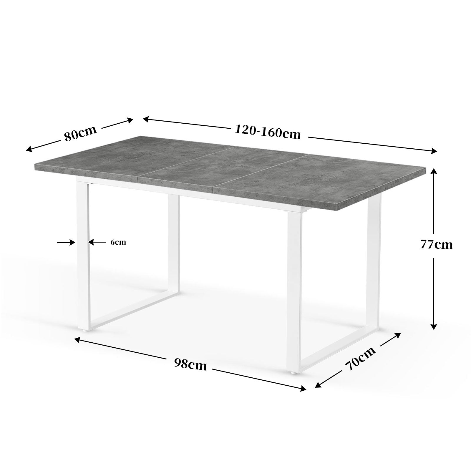 B-Ware Ausziehtisch ANNA, Wildeiche | praktisch & modern | B&D home