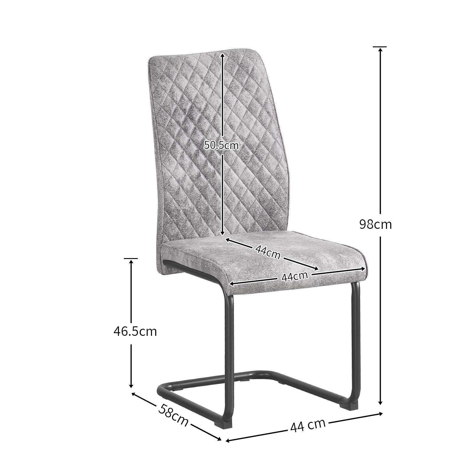 C-Ware Esszimmerstuhl THEO, 4er Set, Braun (ungeprüfte Retoure) | komfortabel & stilvoll | B&D home