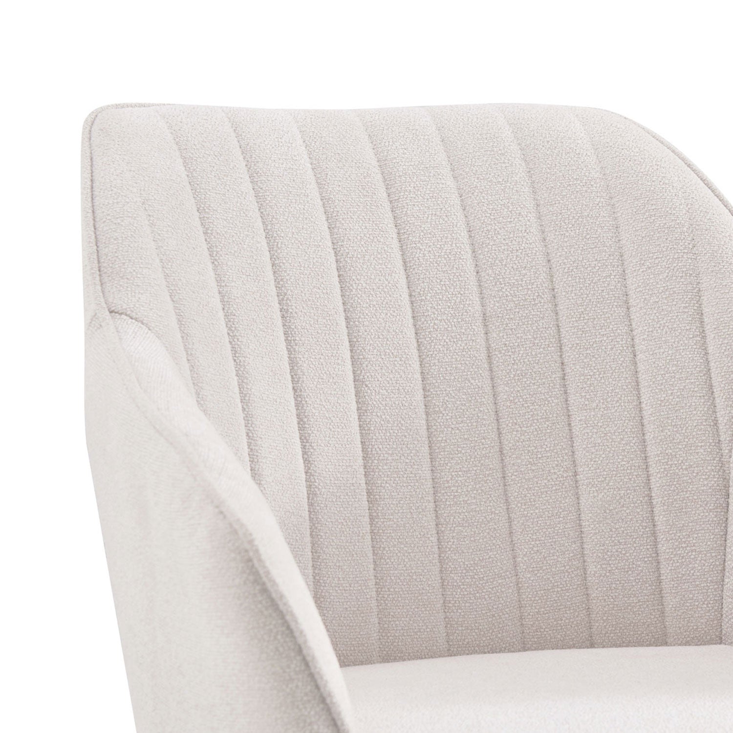 B-Ware Drehstuhl ARVIT, Creme | mit 360°-Drehfunktion | B&D home