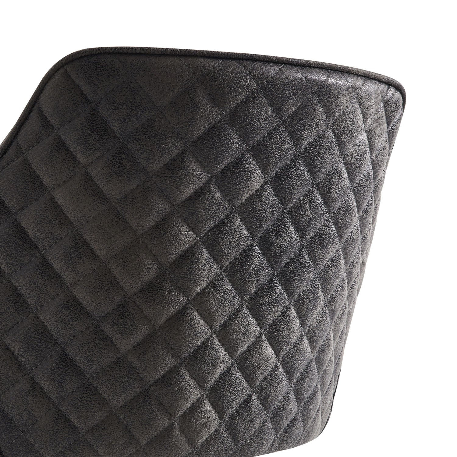 B-Ware Esszimmerstühle 2er Set CYRUS, Anthrazit | komfortabel & stilvoll | B&D home