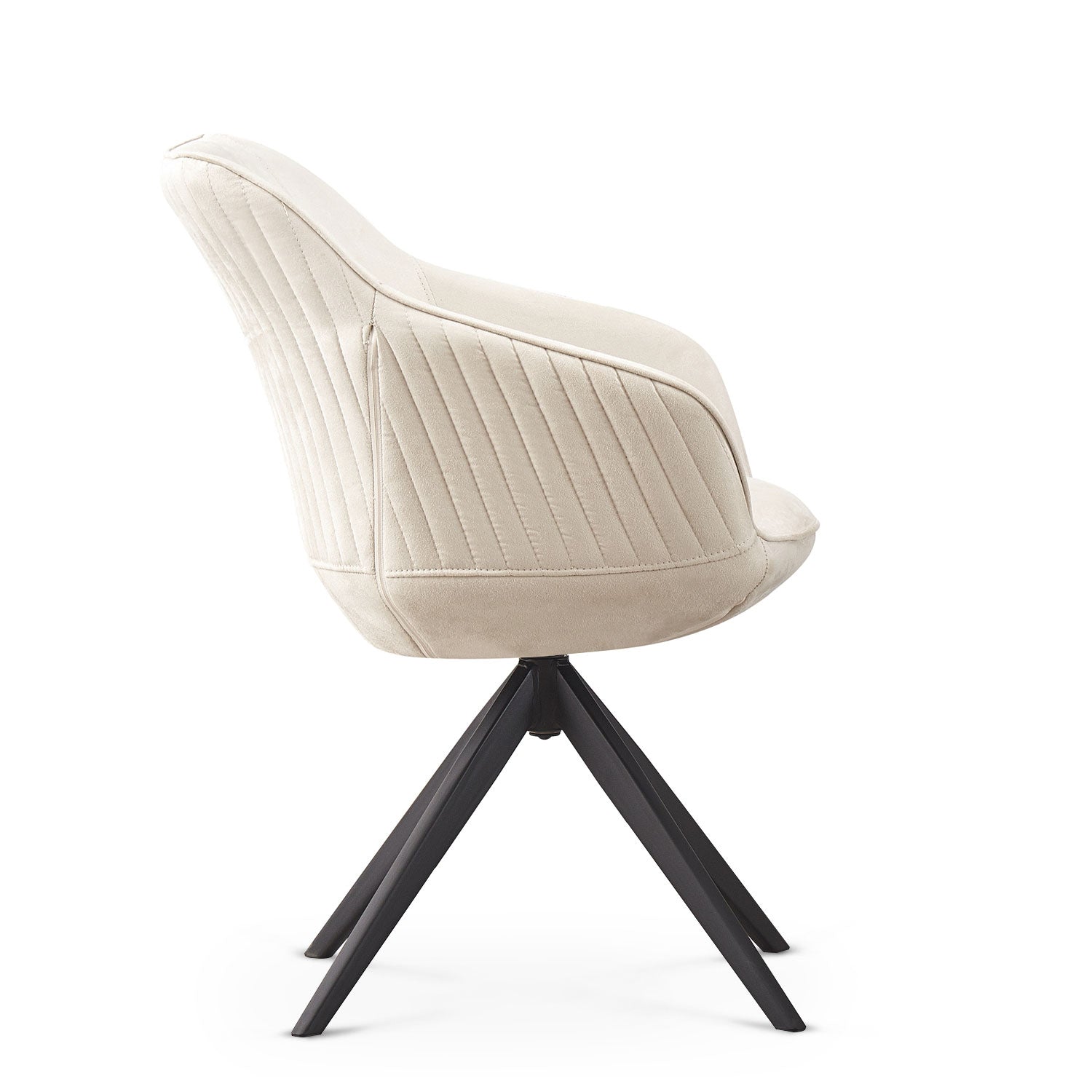 B-Ware Esszimmerstuhl KATJA, Grau | komfortabel & stilvoll | B&D home