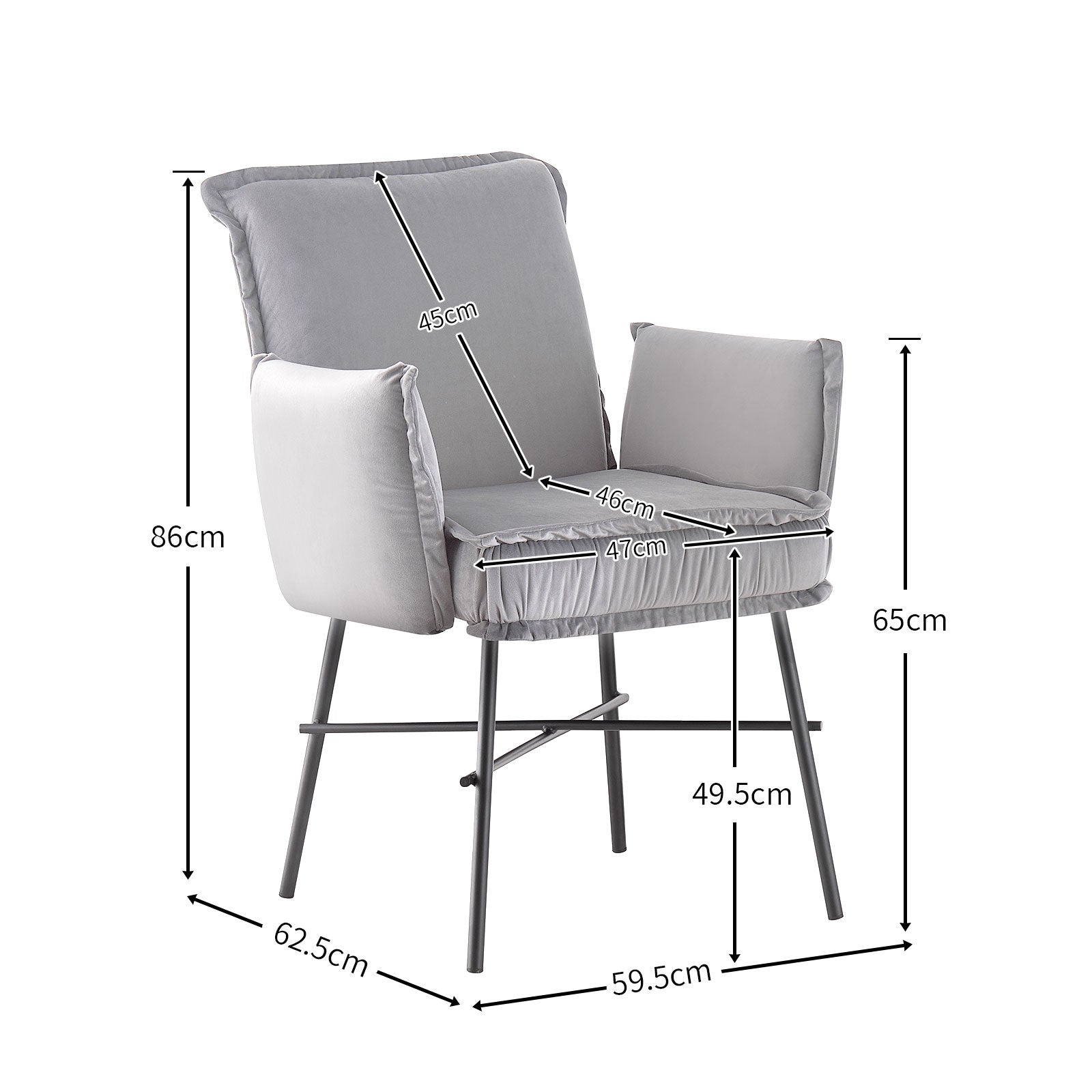 B-Ware Esszimmerstuhl JÜRGEN, Petrol | komfortabel & stilvoll | B&D home
