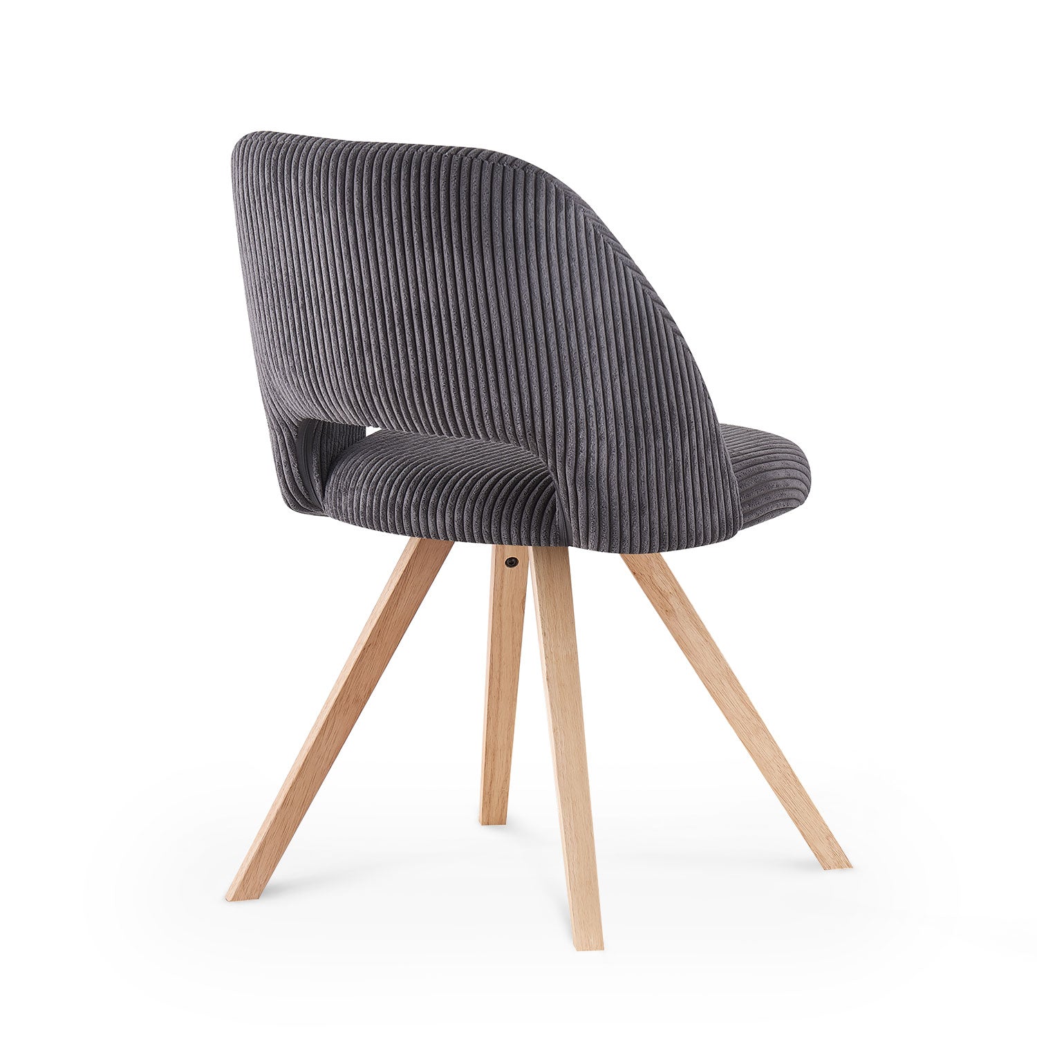 B-Ware Esszimmerstuhl MARY, 2er Set, Anthrazit | komfortabel & stilvoll | B&D home