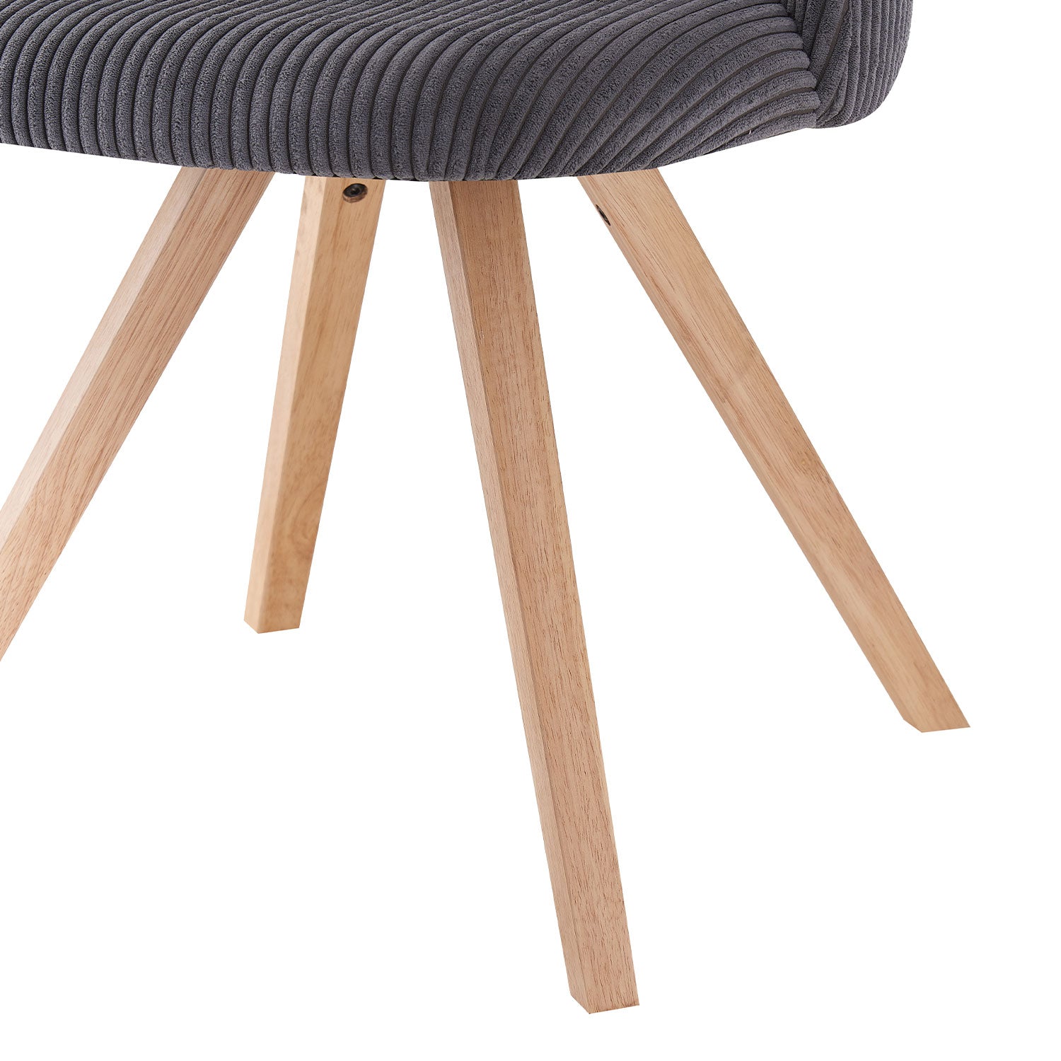 B-Ware Esszimmerstuhl MARY, 2er Set, Anthrazit | komfortabel & stilvoll | B&D home