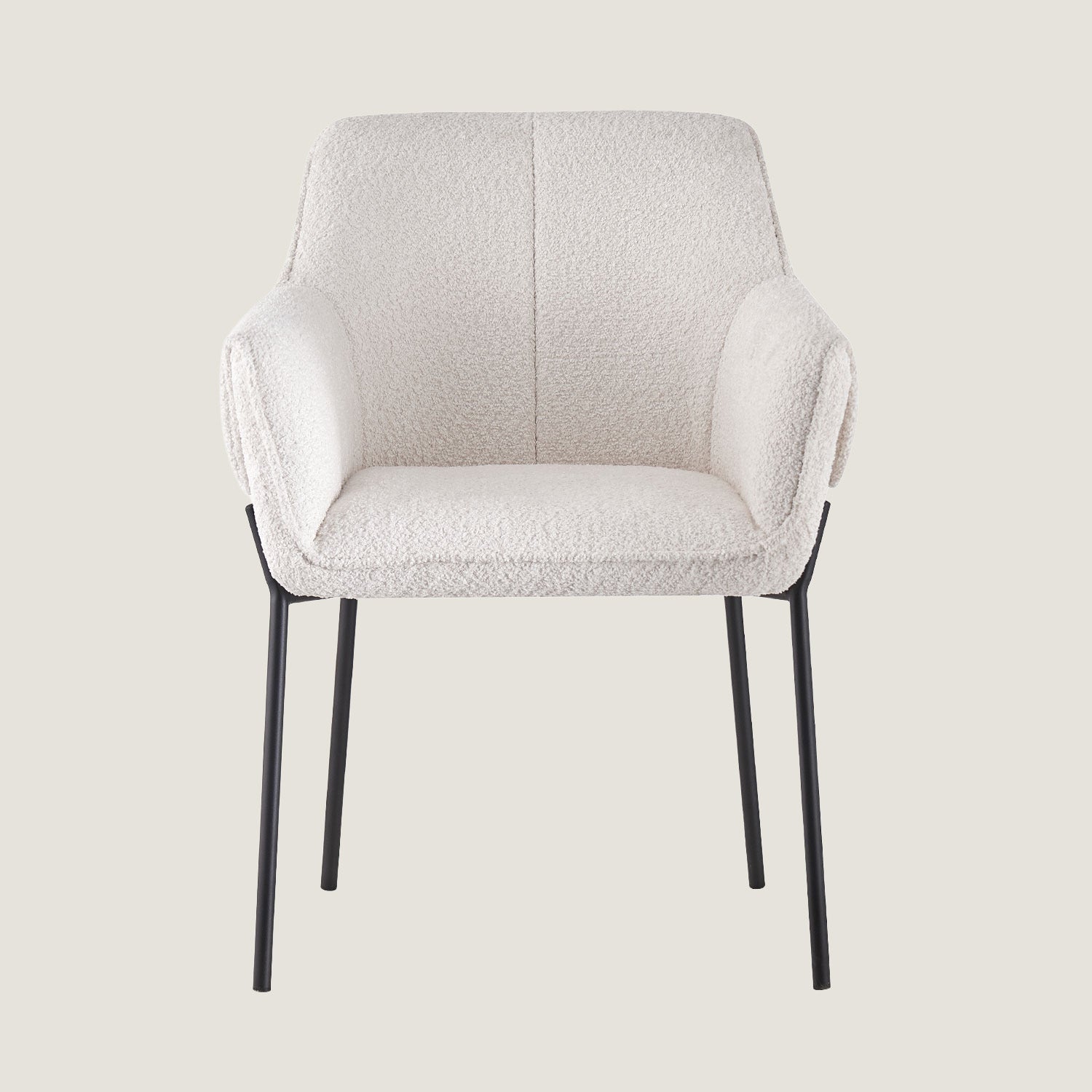 Dining chair JENNY (1 pc), teddy fabric
