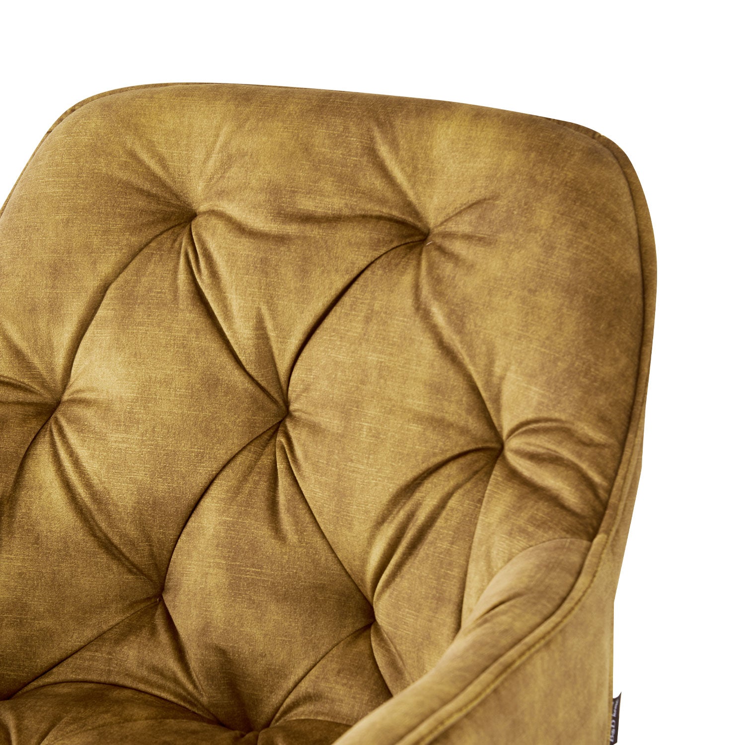 B-Ware Esszimmerstuhl DIETER, 2er Set, drehbar, Gelb | komfortabel & stilvoll | B&D home