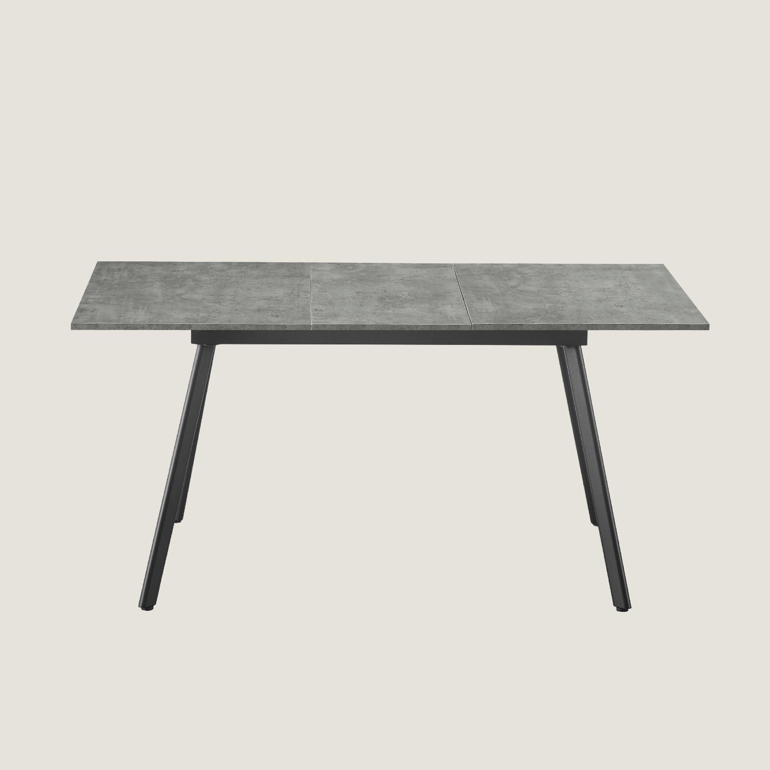 Esstisch MARA – Ausziehbarer Tisch mit Keramik-Tischplatte & Metallgestell | B&D home