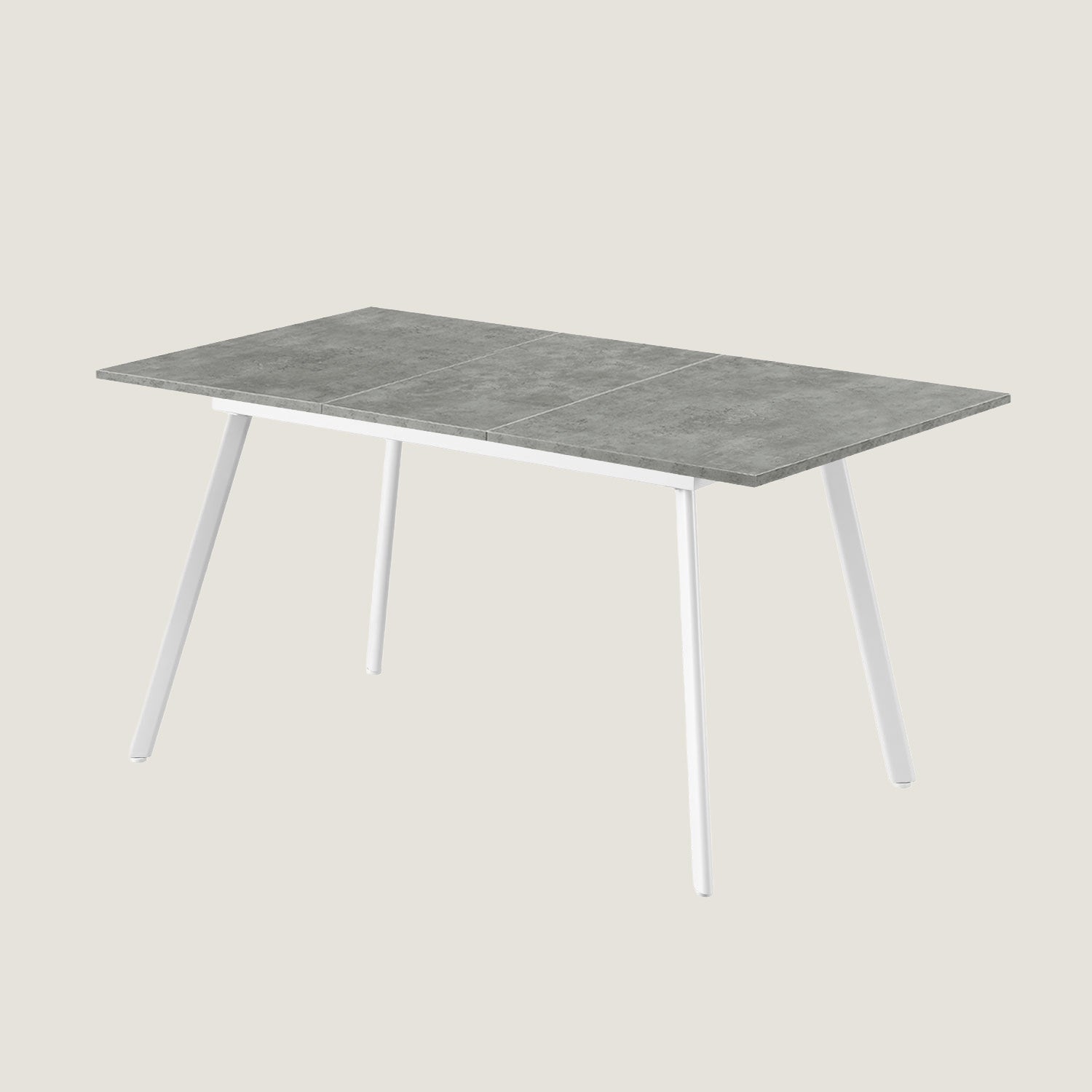 B-Ware Ausziehtisch OSKAR, Beton | praktisch & modern | B&D home