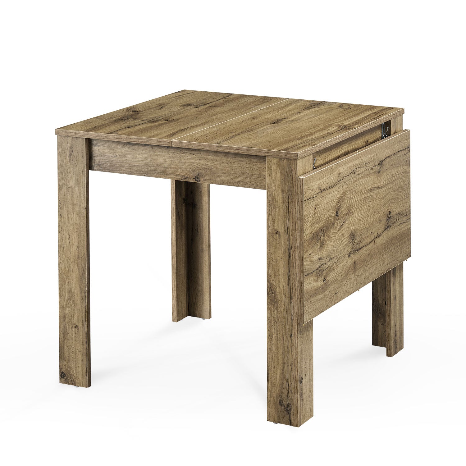 B-Ware Esstisch LIVIUS, 80-120x80cm Eiche-Natur | praktisch & modern | B&D home