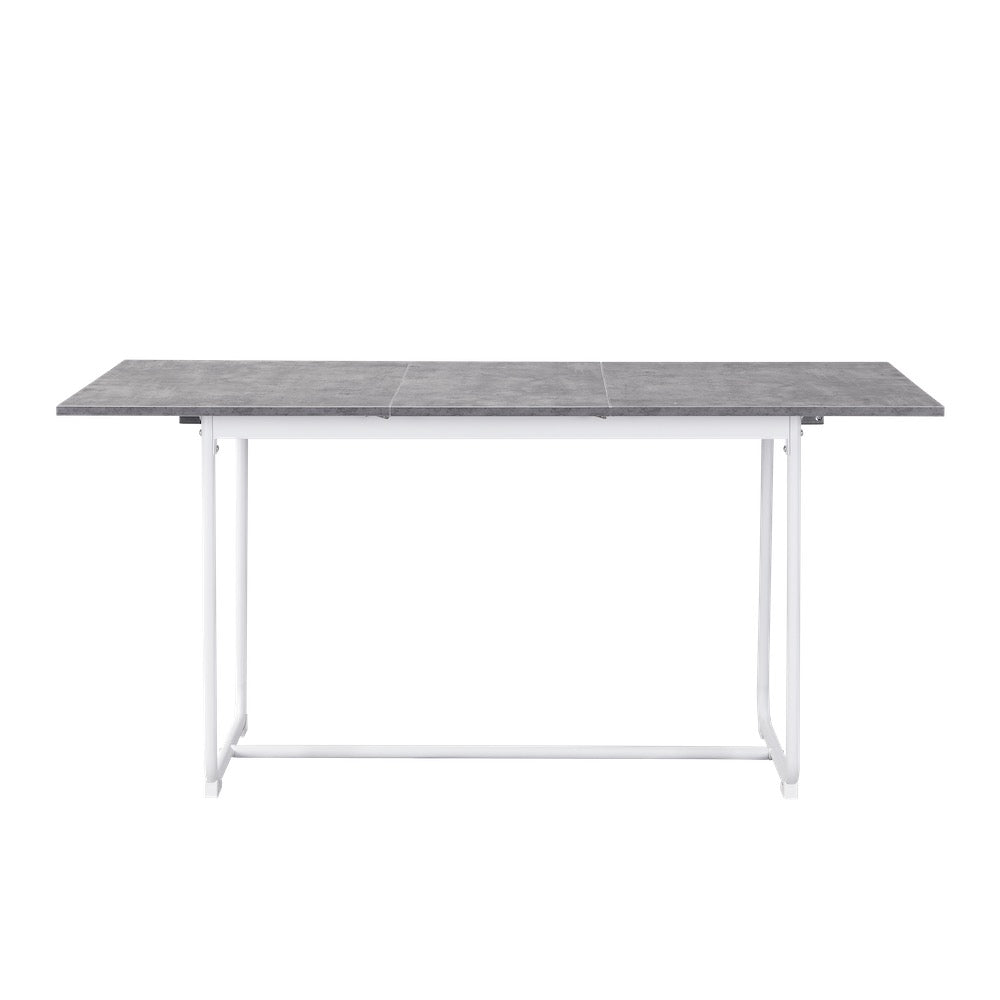 B-Ware Esstisch PIUS, 120-160cm Beton | praktisch & modern | B&D home