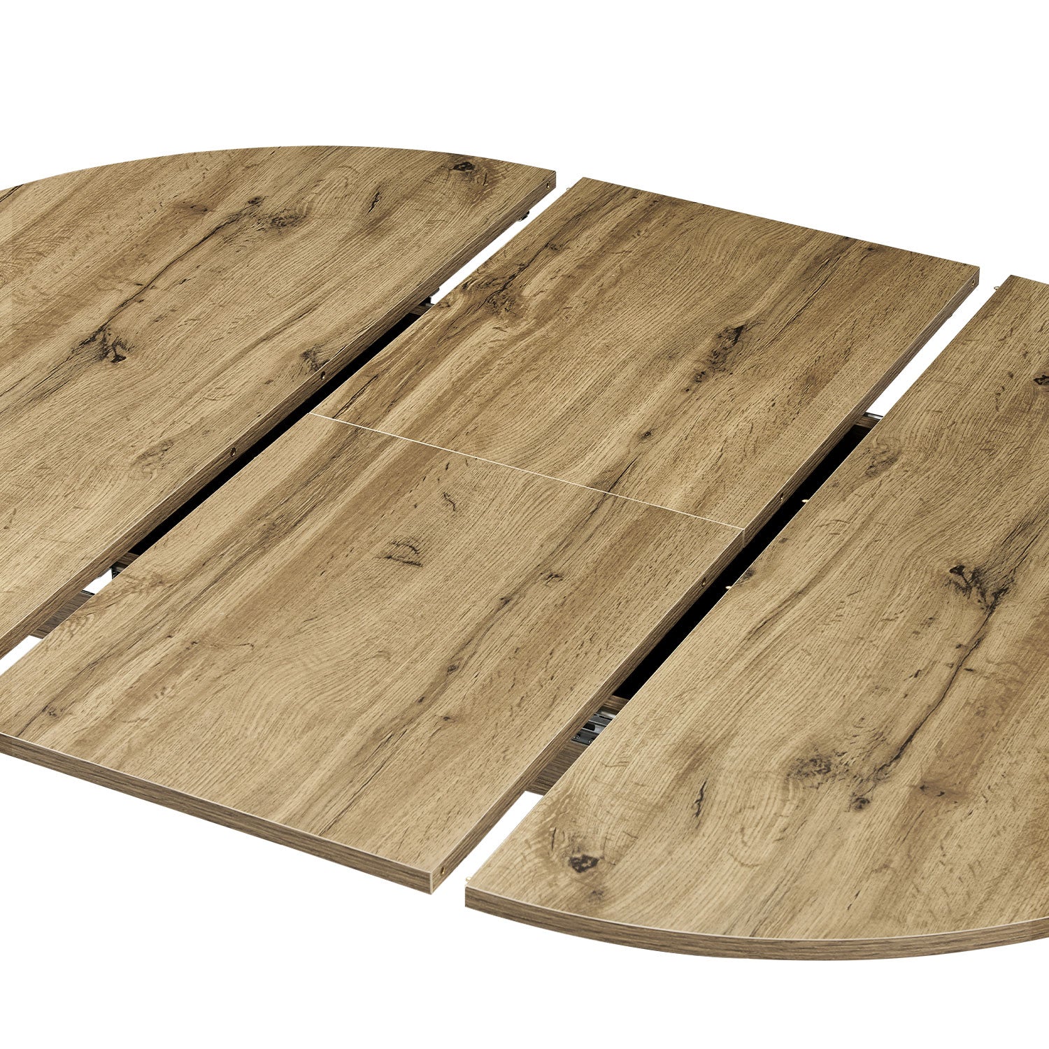 B-Ware Esstisch WIM, rund, 100-140x100cm Eiche-Natur | praktisch & modern | B&D home