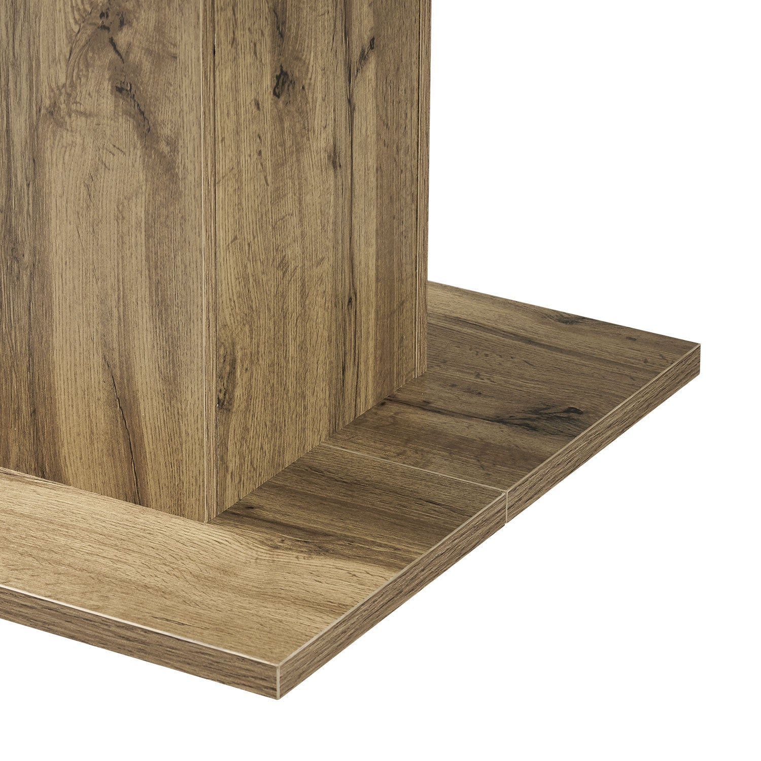 B-Ware Esstisch WIM, rund, 100-140x100cm Eiche-Natur | praktisch & modern | B&D home