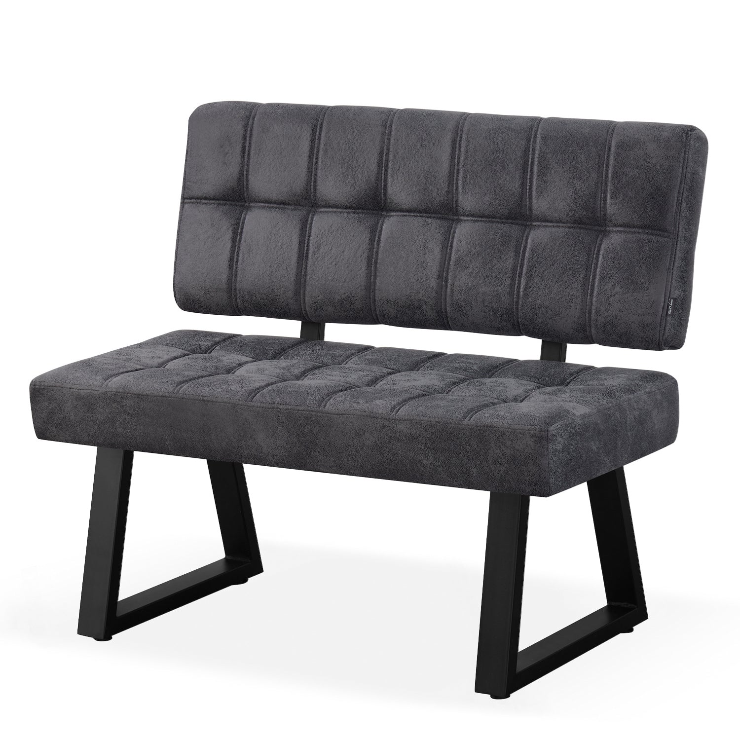 Sitzbank SIGFRID – Esszimmerbank mit Rückenlehne & Metallgestell | B&D home