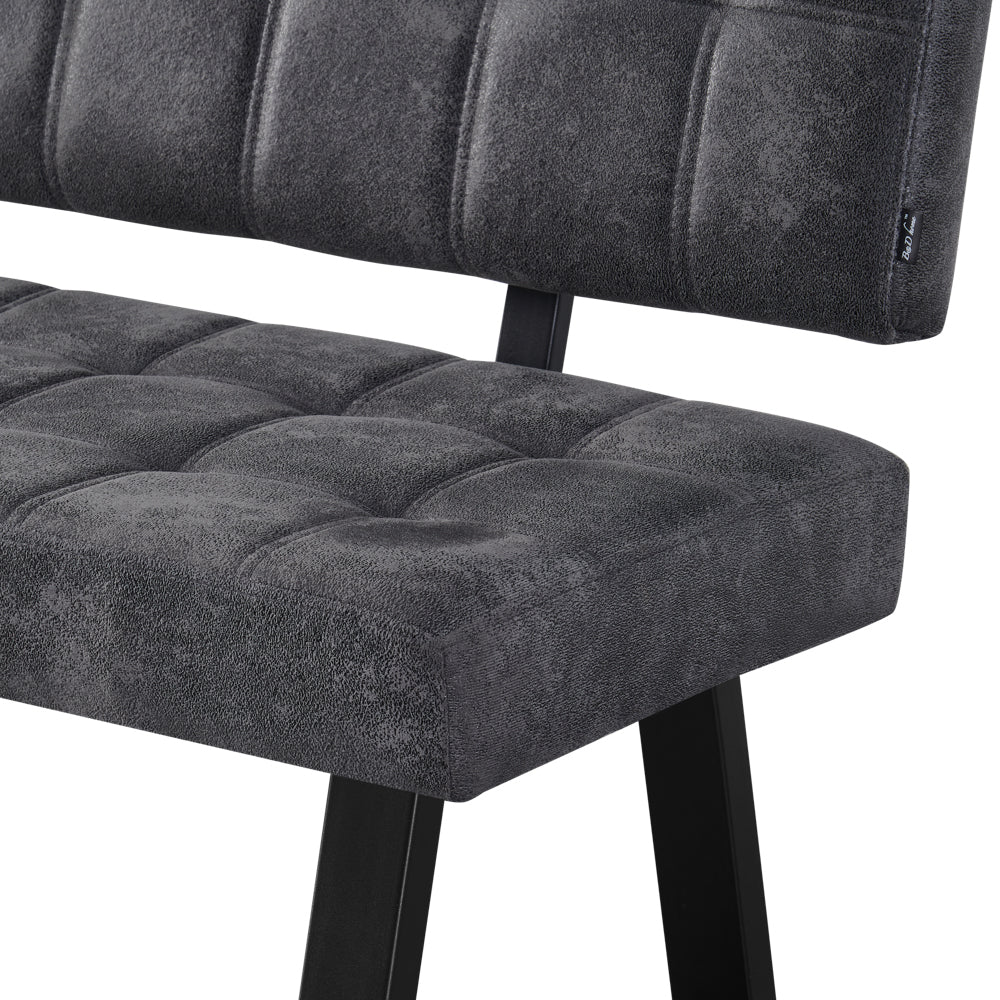 Sitzbank SIGFRID – Esszimmerbank mit Rückenlehne & Metallgestell | B&D home