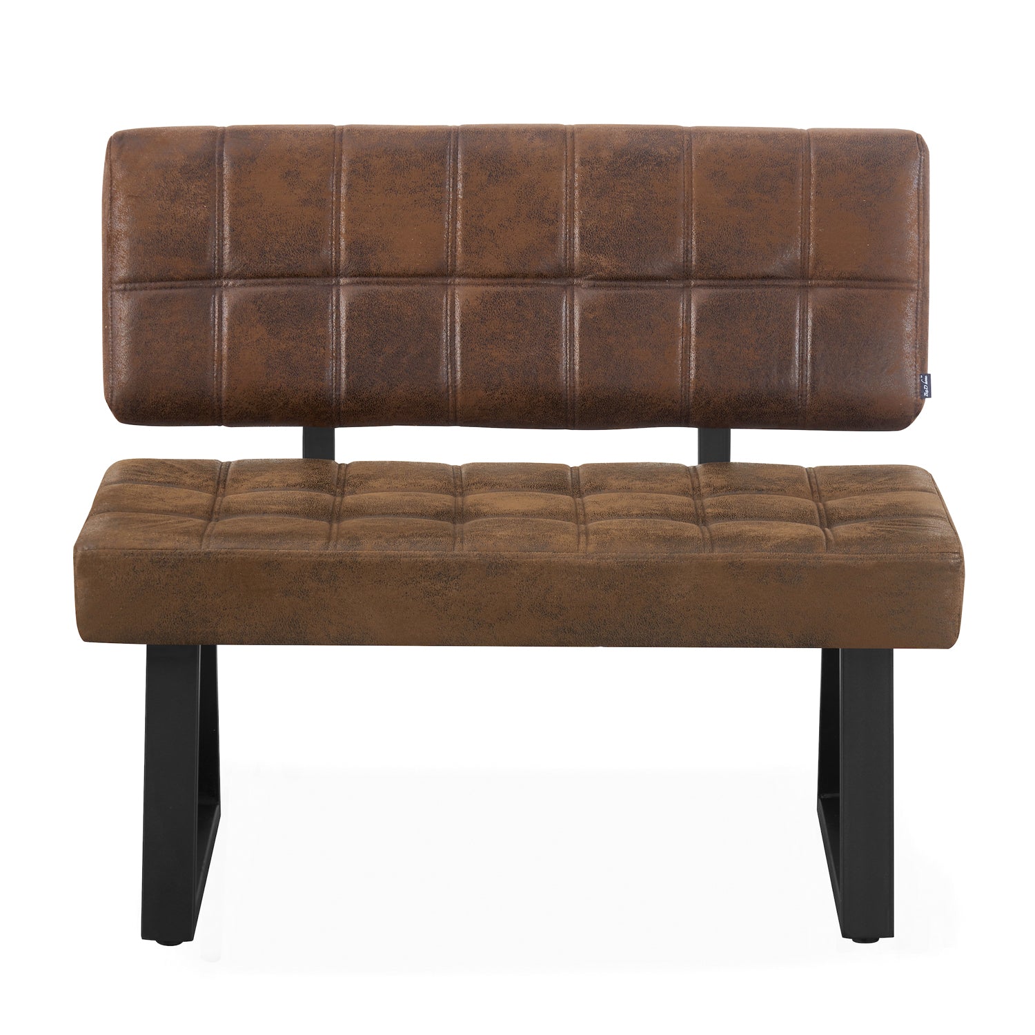 B-Ware Sitzbank SIGFRID, Braun, 100cm | praktisch & modern | B&D home