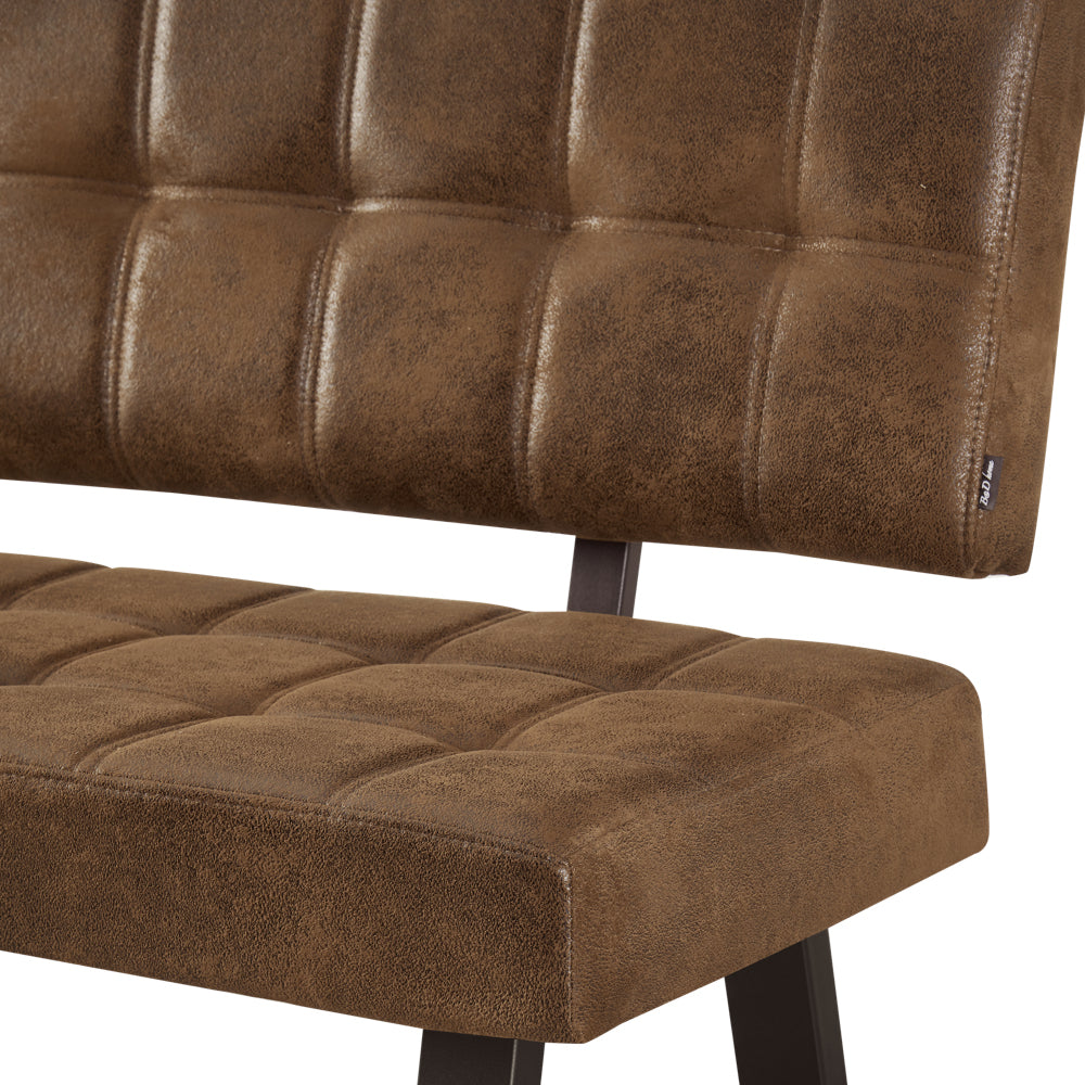 Sitzbank SIGFRID – Esszimmerbank mit Rückenlehne & Metallgestell | B&D home