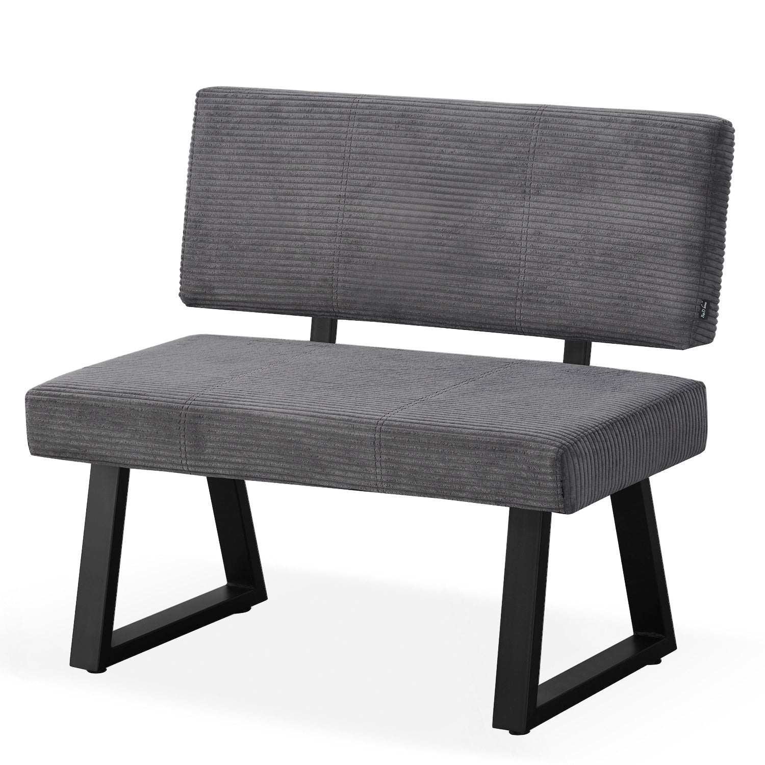 Sitzbank SIGFRID – Esszimmerbank mit Rückenlehne & Metallgestell | B&D home