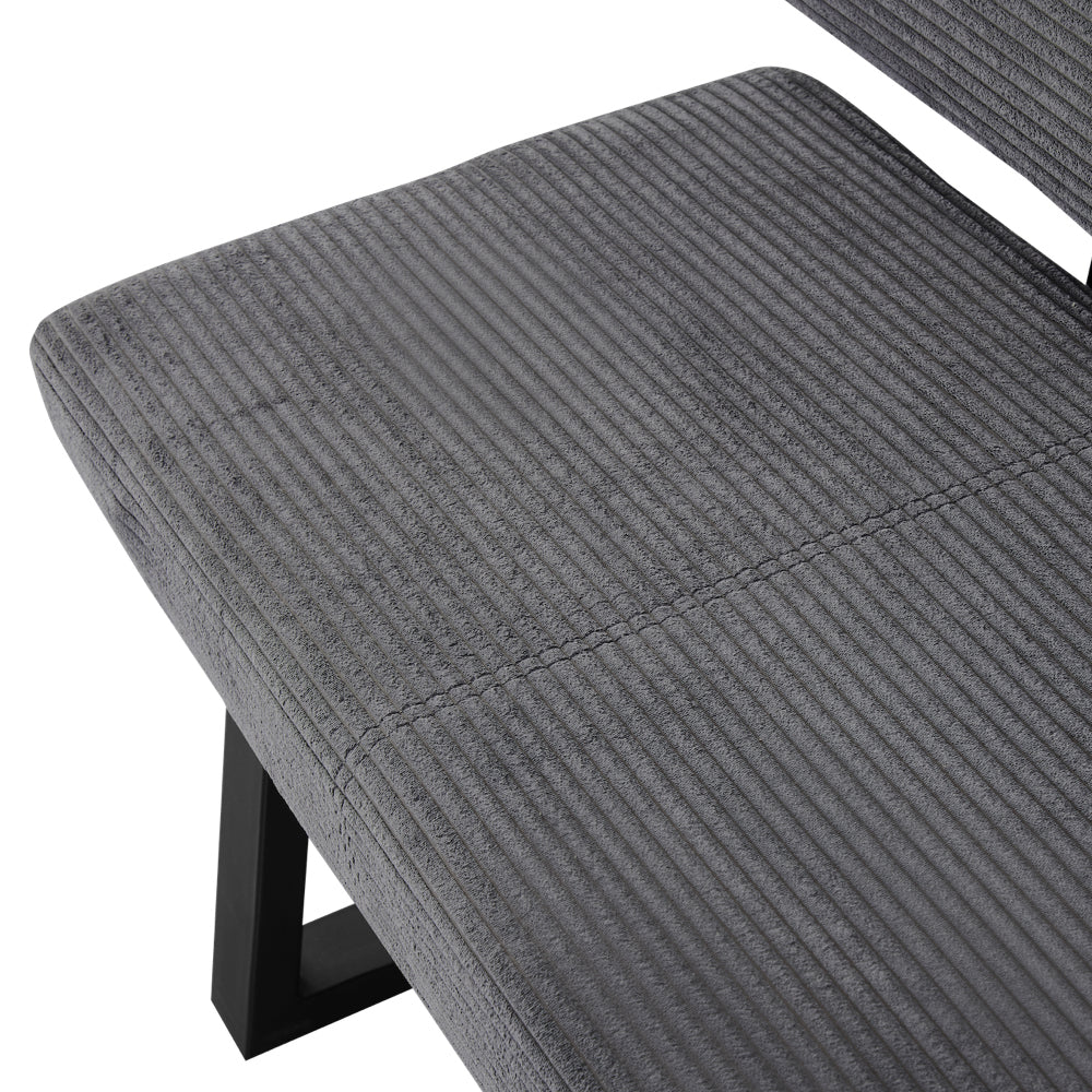 Sitzbank SIGFRID – Esszimmerbank mit Rückenlehne & Metallgestell | B&D home