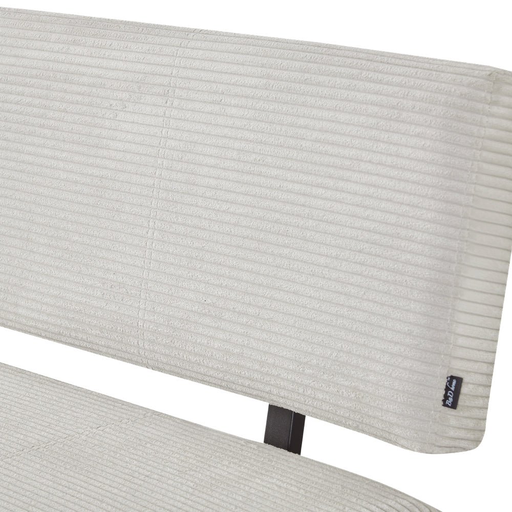 Sitzbank SIGFRID – Esszimmerbank mit Rückenlehne & Metallgestell | B&D home