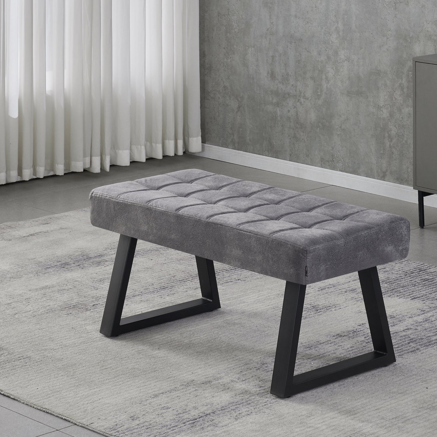 Sitzbank DOLCE – Esszimmerbank mit Polster & Metallgestell | B&D home