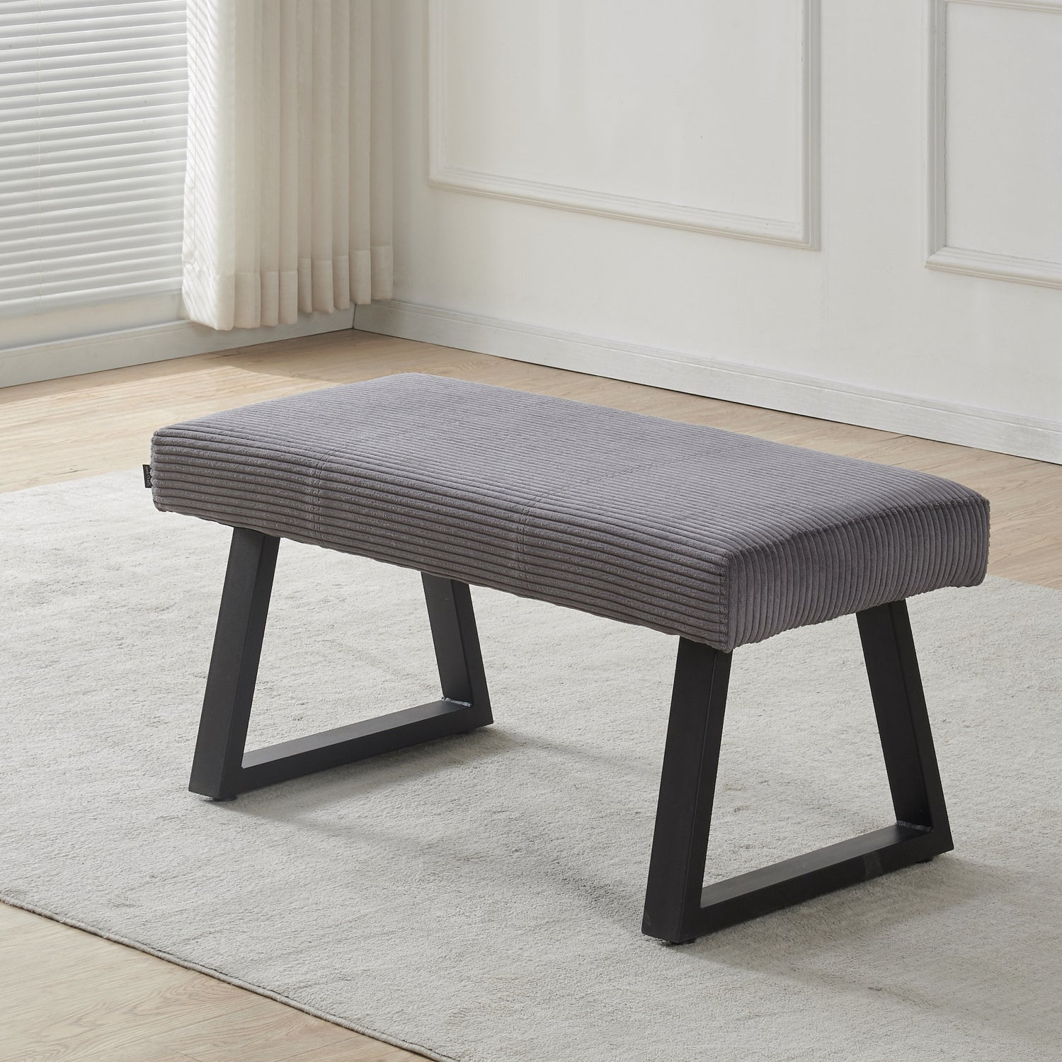 Sitzbank DOLCE – Esszimmerbank mit Polster & Metallgestell | B&D home