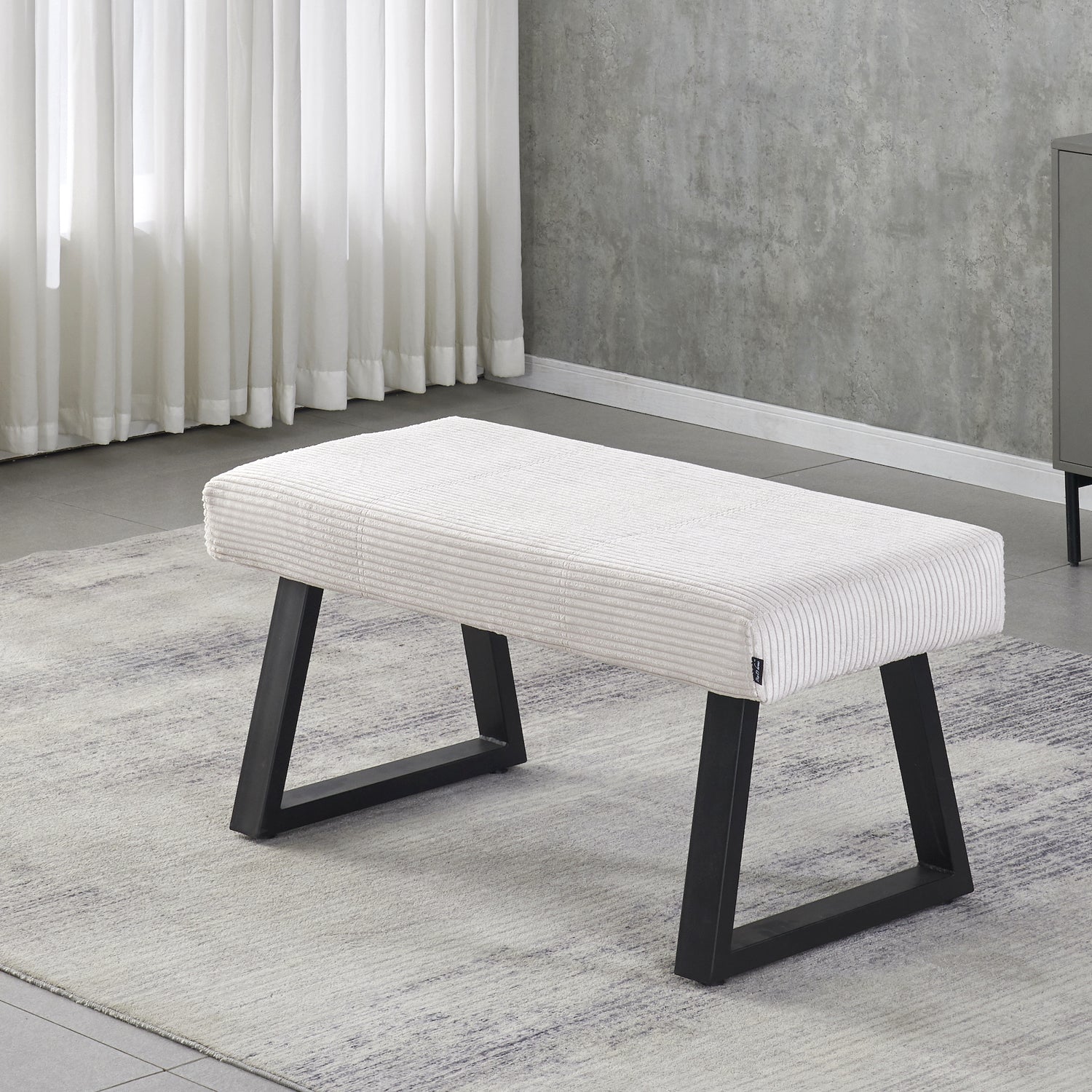 Sitzbank DOLCE – Esszimmerbank mit Polster & Metallgestell | B&D home