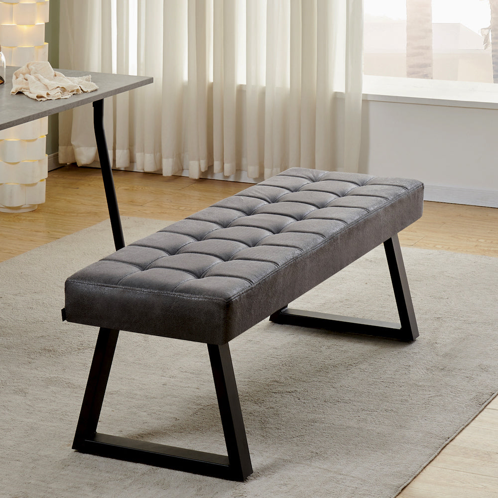 Sitzbank DOLCE – Esszimmerbank mit Polster & Metallgestell | B&D home