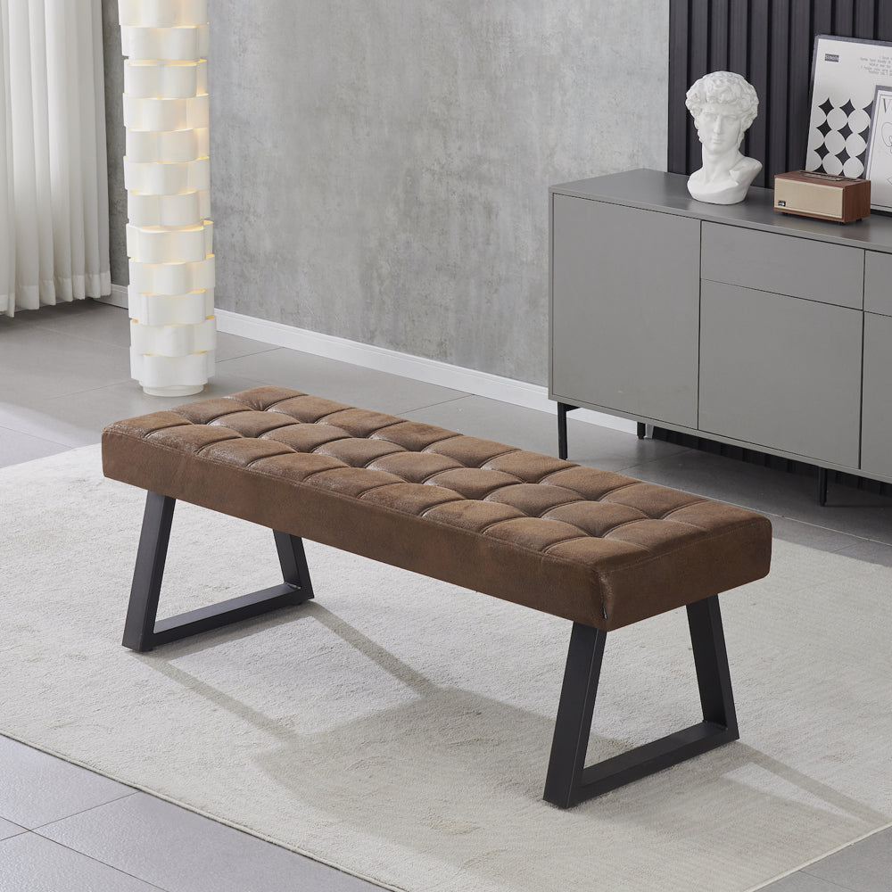 Sitzbank DOLCE – Esszimmerbank mit Polster & Metallgestell | B&D home
