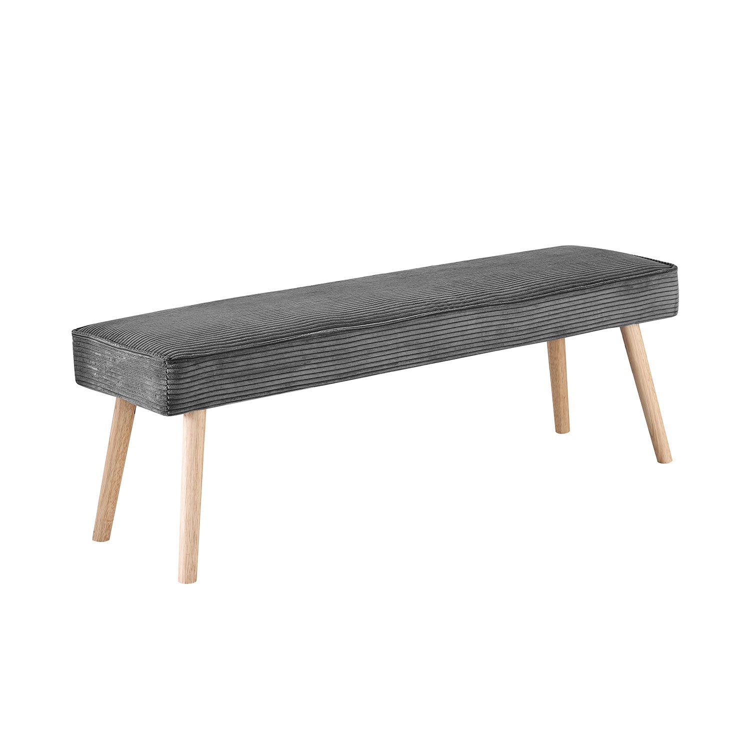B-Ware Sitzbank EMIL, Anthrazit, 140cm | praktisch & modern | B&D home