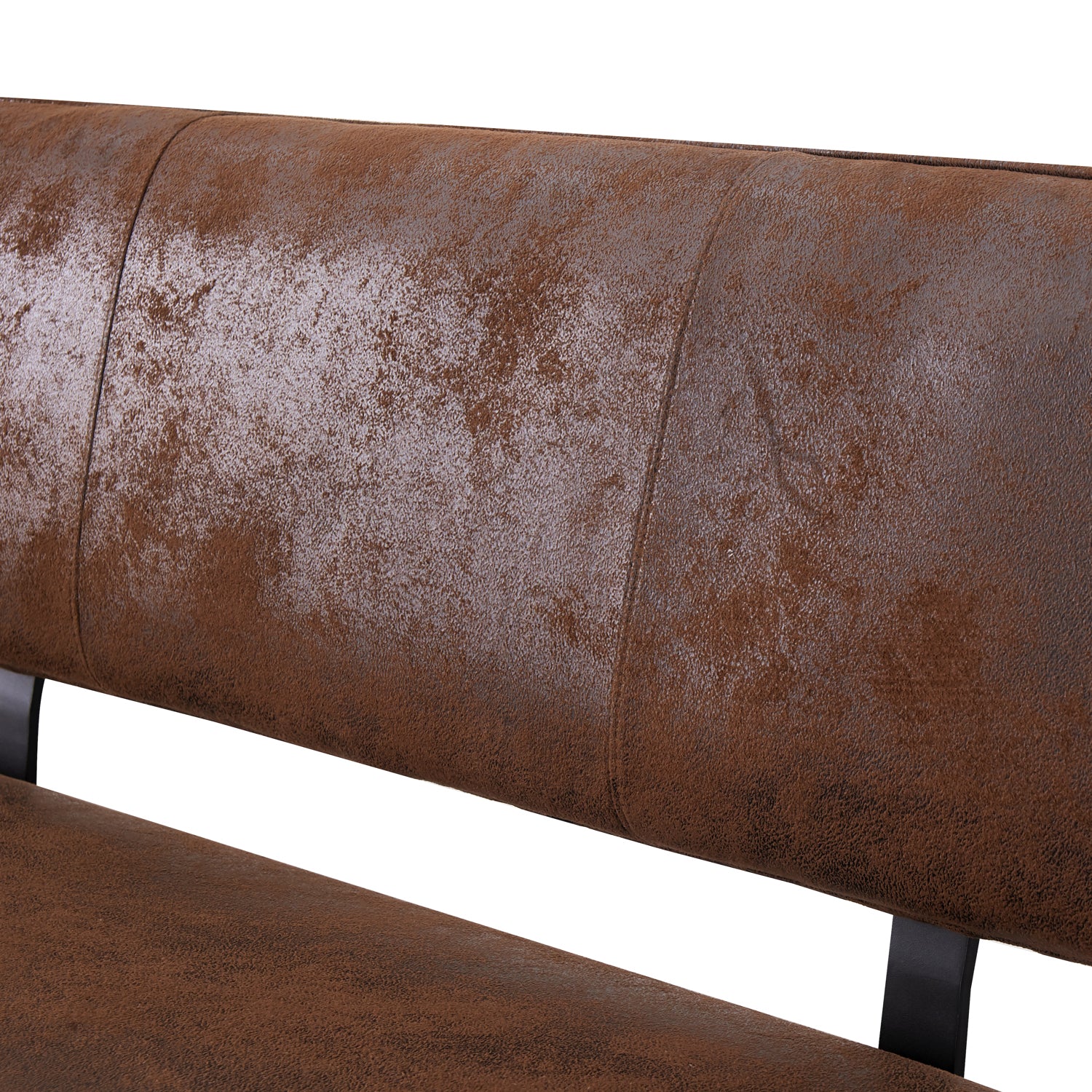 Sitzbank JUNA – Polsterbank mit Rückenlehne & Metallgestell | B&D home