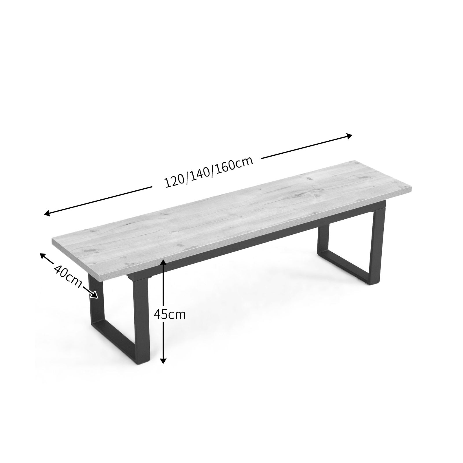 B-Ware Sitzbank ILVY, Sandeiche, 160cm | praktisch & modern | B&D home