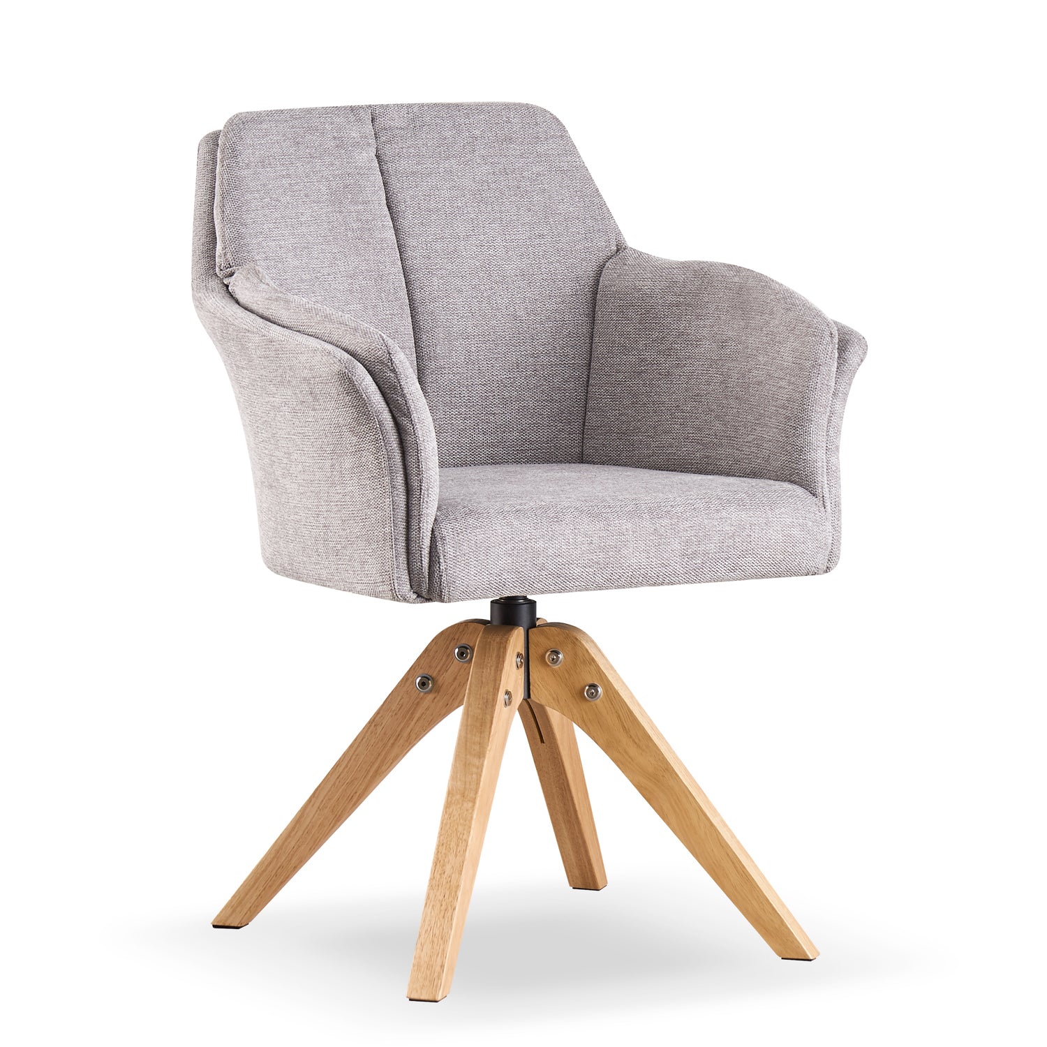 B - Ware Esszimmerstuhl DAISY, Grau (1Stk.) - B&D home